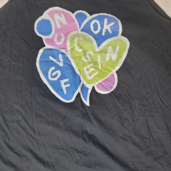 Black and color print Life is Strange muscle tee Plus Size 2X - Picture 2 of 6